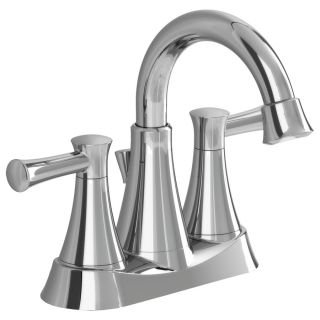 American Standard Avery Chrome 2 Handle 4 in Centerset WaterSense Bathroom Sink Faucet (Drain Included)