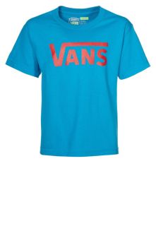 Vans   VANS CLASSIC BOYS   Print T shirt   turquoise