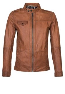 BOSS Orange   JOVOLT   Leather jacket   brown