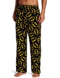 Batman Fleece Pajama Pants for Men L Clothing