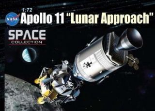 Dragon Models 1/72 Apollo 11 Lunar Approach   CSM Columbia + LM Eagle Toys & Games