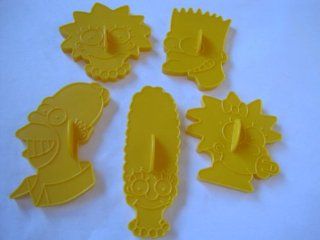 The Simpsons Cookie Cutters Set (Contains 5 Different Cutters) Kitchen & Dining