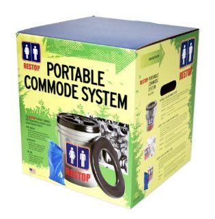 RESTOP Commode Contains 2 RS1s and 6 RS2s  Camping Sanitation Supplies  Sports & Outdoors