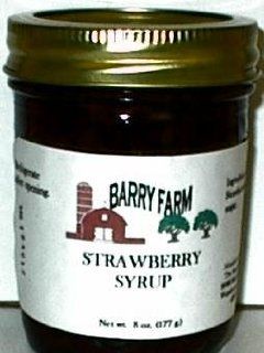 Strawberry Syrup  Dessert Toppings  Grocery & Gourmet Food