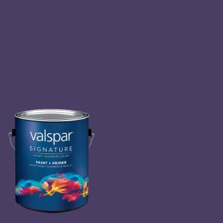 Creative Ideas for Color by Valspar 124.63 fl oz Interior Eggshell Purple Rain Latex Base Paint and Primer in One with Mildew Resistant Finish