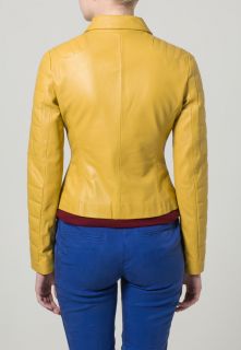 Stefanel Leather jacket   yellow