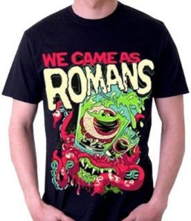 WE CAME AS ROMANS   Slimy   Black T shirt   size XL Clothing