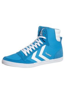 Hummel   SLIMMER   High top trainers   turquoise