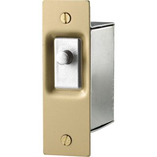 Cooper Wiring Devices 10 Amp Brass Momentary Special Use Light Switch