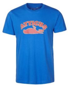 Atticus   Print T shirt   blue