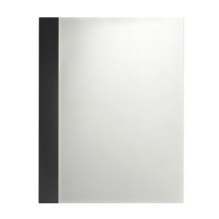 American Standard 3 in H x 23 3/4 in W Studio Espresso Rectangular Bathroom Mirror