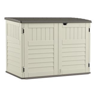 Suncast Vanilla Resin Outdoor Storage Shed (Common 70.5 in x 44.25 in; Interior Dimensions 65.5 in x 38.5 in)