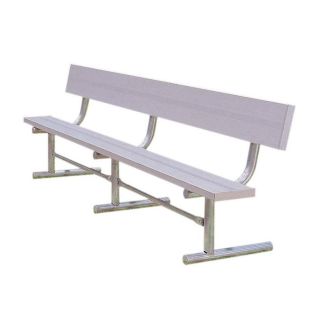 Ultra Play 180 in L Ultrasite Aluminum Bench