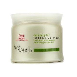 Wella Biotouch Straight Intensive Mask (For Unmanageable & Straightened Hair) (MFG Date Mar 2010) 150ml/5oz  Foundation Makeup  Beauty