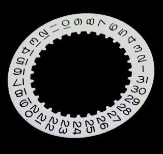 Date Disc for Rolex Datejust 3135/3155 White Part Watches
