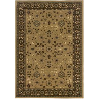 Sedia Home Anima 7 ft 8 in x 10 ft 10 in Gold Floral Area Rug