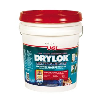 UGL Drylok Extreme Masonry Waterproofer, White, 5 Gallon