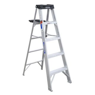 Werner 5 ft Aluminum 300 lb Type IA Step Ladder