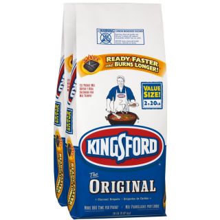 Kingsford 2 Pack 20 lb (40 lb Total) Charcoal Briquettes