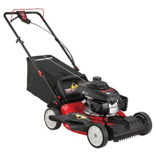 Troy Bilt 160 cc 21 in Self Propelled Front Wheel Drive 3 in 1 Gas Push Lawn Mower with Honda Engine and Mulching Capability