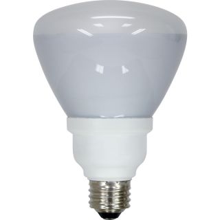 GE 15 Watt (65W) BR30 Medium Base Soft White Indoor Flood Light CFL Bulb