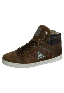 le coq sportif   ORLEANS MID   High top trainers   brown