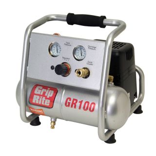 Grip Rite 1 HP 1 Gallon 135 PSI Electric Air Compressor