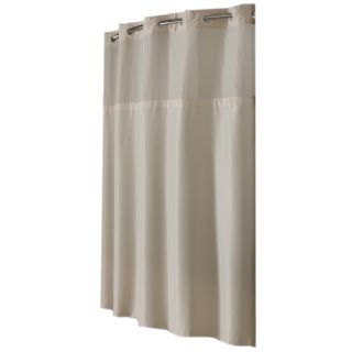 Hookless Polyester Solid Stone Solid Shower Curtain Shower Curtain
