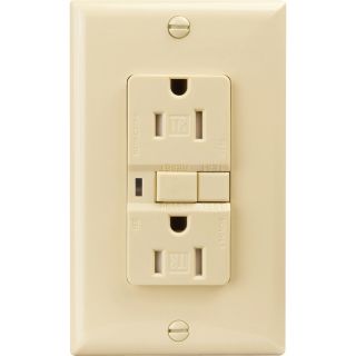 Cooper Wiring Devices 15 Amp Ivory Decorator GFCI Electrical Outlet