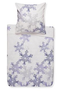 HnL   SNOWFLAKES   Bed linen   purple