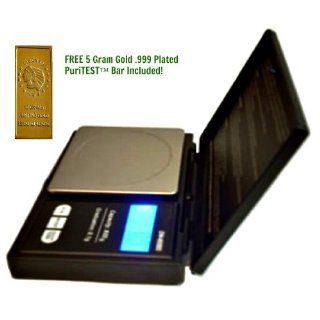 Metal Detecting Equipment NEW 600 Gram DigiWeigh DIGITAL POCKET WEIGHING SCALE Gold Dredge Treasures Coin, Nugget, Ring OUNCE, PENNYWEIGHT + 5 Gram Gold Test Bar