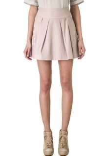 Alice by Temperley ADELAIDE   Leather skirt   beige