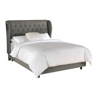 Skyline Furniture Southport Grey King Upholstered Bed