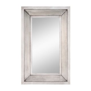 Cooper Classics 28 in x 44 in Silver Square Framed Wall Mirror