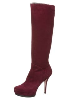 Pura Lopez   High heeled boots   red
