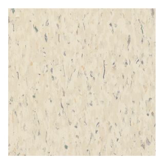 Armstrong 12 In x 12 In Faire White Chip Pattern Commercial Vinyl Tile