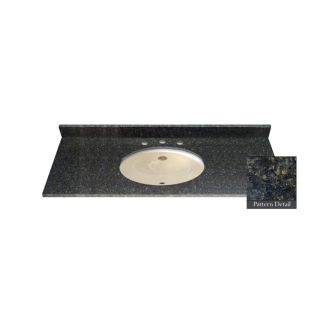 Jackson Stoneworks Premium 49 in W x 22.5 in D Uba Tuba Granite Undermount Single Sink Bathroom Vanity Top