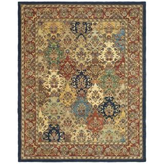 Safavieh Heritage 104 in x 13 ft 6 in Rectangular Multicolor Transitional Wool Area Rug