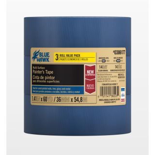 Blue Hawk 1.41 in x 180 ft Trim Painters Tape