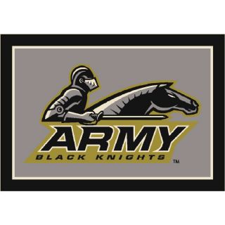 Milliken 2 ft 8 in x 3 ft 10 in Rectangular NCAA Army Black Knights Accent Rug