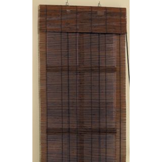 Style Selections 24W x 72L Cocoa Bamboo 1/4 Slat Horizontal Blind
