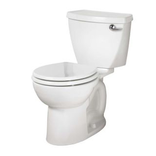 American Standard Cadet 3 White 1.28 GPF/4.85 LPF 12 in Rough in Round 2 Piece Comfort Height Toilet