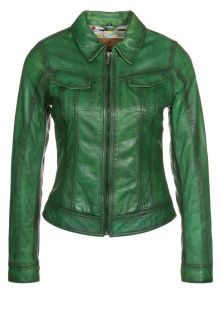 Goosecraft   Leather jacket   green