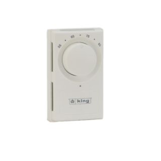 King Rectangle Mechanical Non Programmable Thermostat
