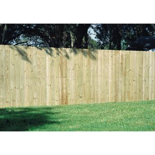 Wood Fencing ACQ Pressure Treated SPF Stockade 6x8 6 Picket