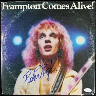 Peter Frampton   Frampton Comes Alive Signed Album Cover W/ Vinyl Jsa #h18946   Autographed CD's Entertainment Collectibles