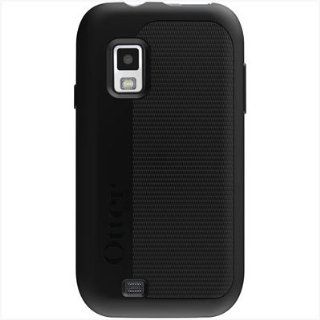 Otterbox Impact Series Silicone Soft Rubber Skin Case Cover comes with Free Clear Screen Protector Guard for Verizon Samsung Fascinate i500 / Mesmerize Phone   Retail Packaging   Black Cell Phones & Accessories