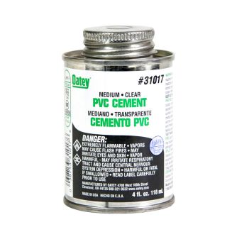 Oatey 4 fl oz LO VOC PVC Cement