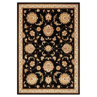 KAS Rugs 39 in x 59 in Rectangular Black Transitional Accent Rug