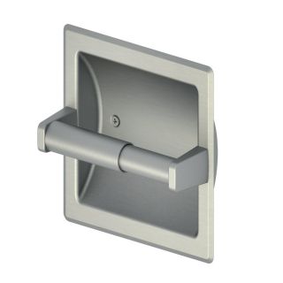 Style Selections Seton Brushed Nickel Recessed Toilet Paper Holder